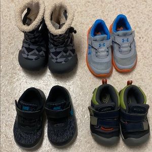 Toddler size 6 shoe lot.